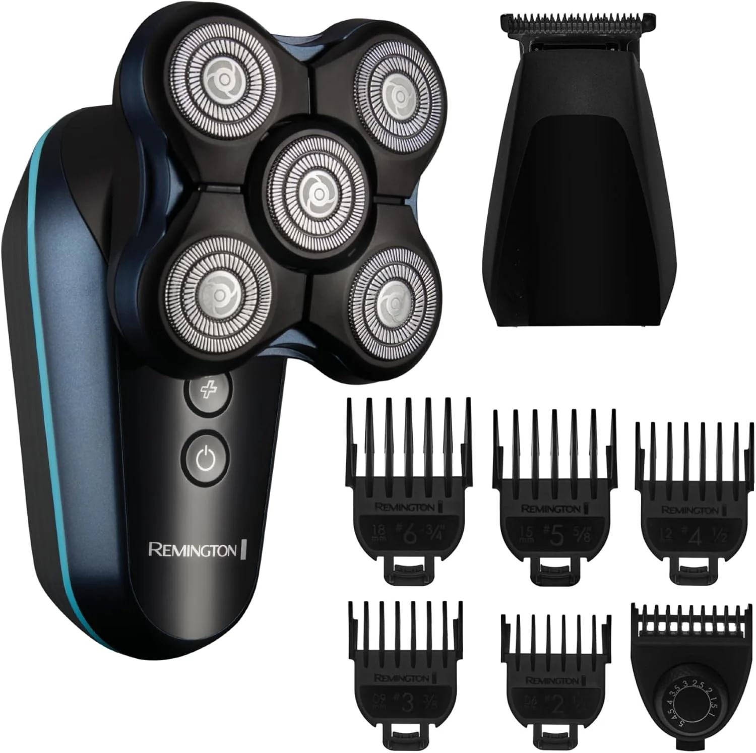 Remington Balder Head & Beard Shaver for Men. Rotary Wet & Dry Razor