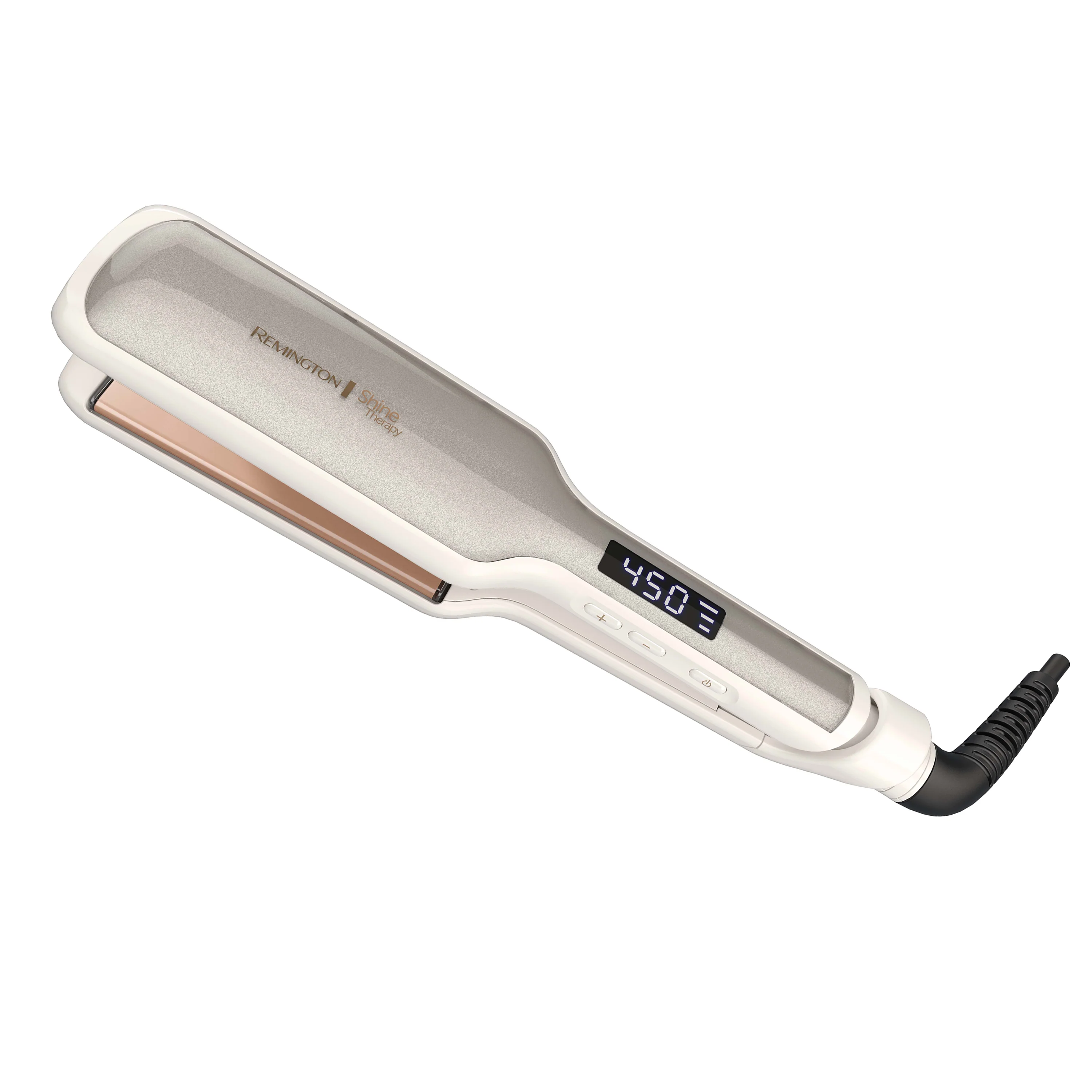 Shine Therapy? Argan Oil & Keratin Infused 2 Inch Hair Straightener/Flat Iron