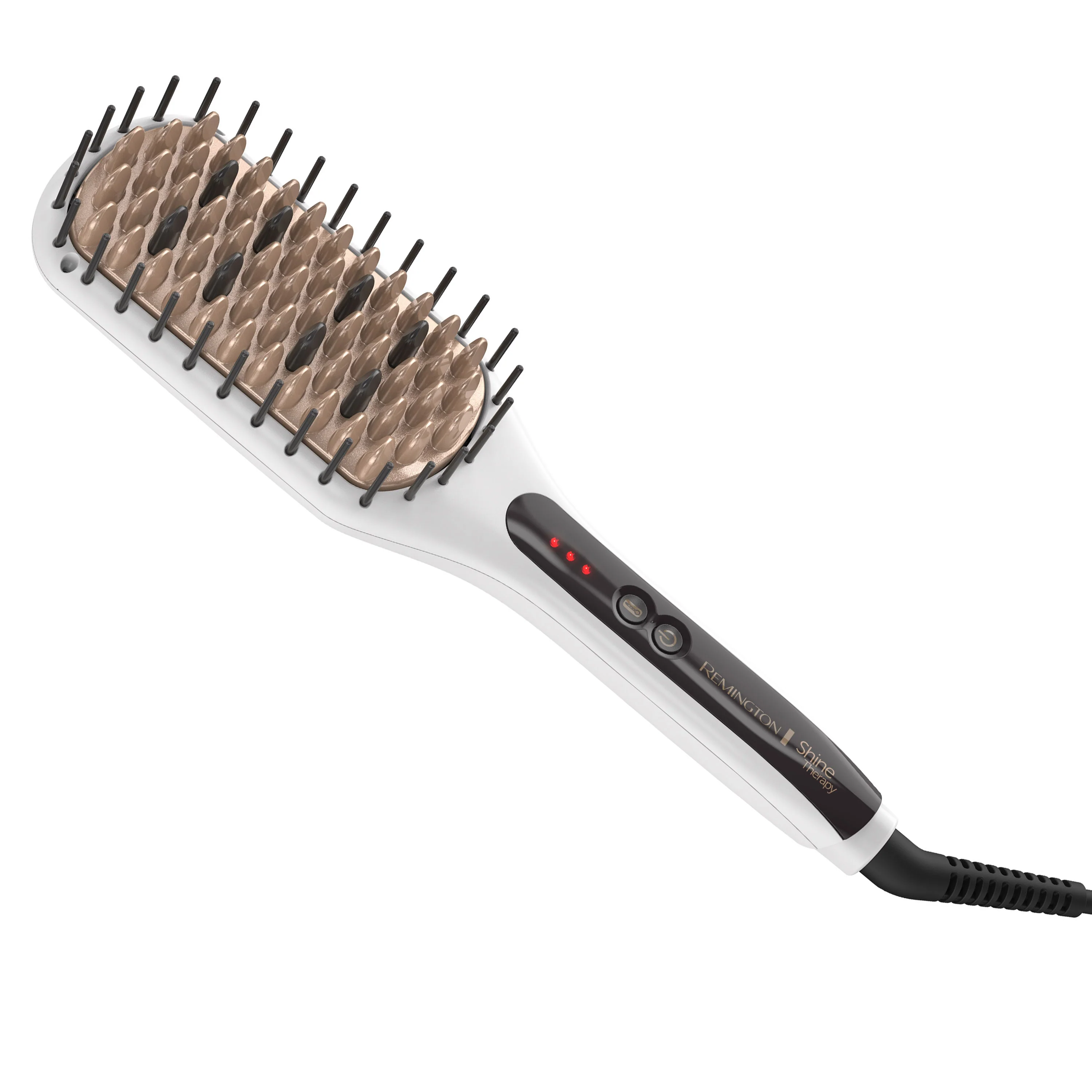 Shine Therapy? Argan Oil & Keratin Infused Straightening Brush